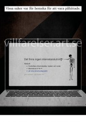 nowise no wifi prints print tavla poster posters depressiva döden Victor ville Johannesson
