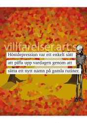 piffa upp prints print tavla poster posters depressiva döden Victor ville Johannesson