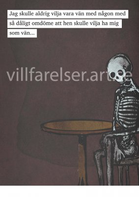 vänvän prints print tavla poster posters depressiva döden Victor ville Johannesson